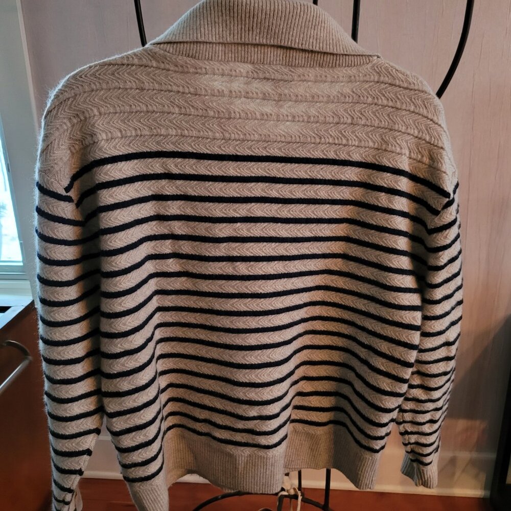 Rag & Bone Natalia Cashmere Half-Zip Sweater - Picture 15 of 16